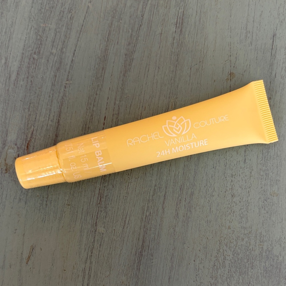 Rachel Couture Vanilla Lip Balm Tube - Vanilla
